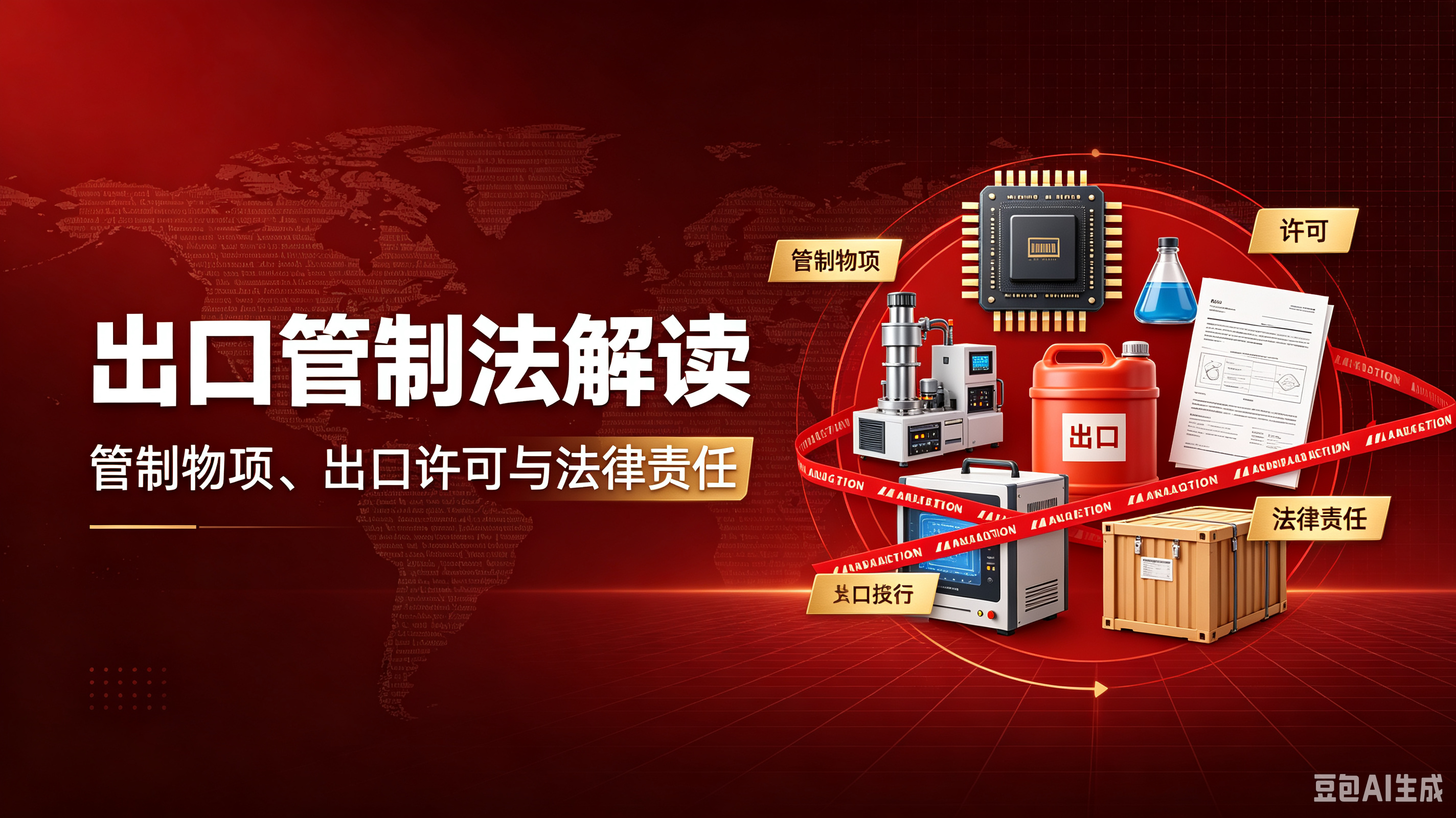 出海企业必读:《出口管制法》全文,自2020年12月1日起施行