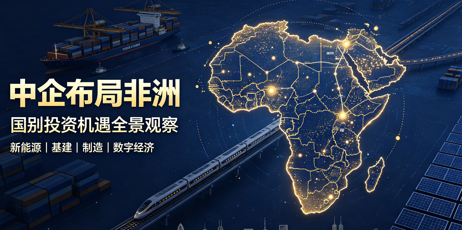 【投资机遇】中企出海非洲：从价值洼地到产业深水区：机遇、赛道与实战拆解