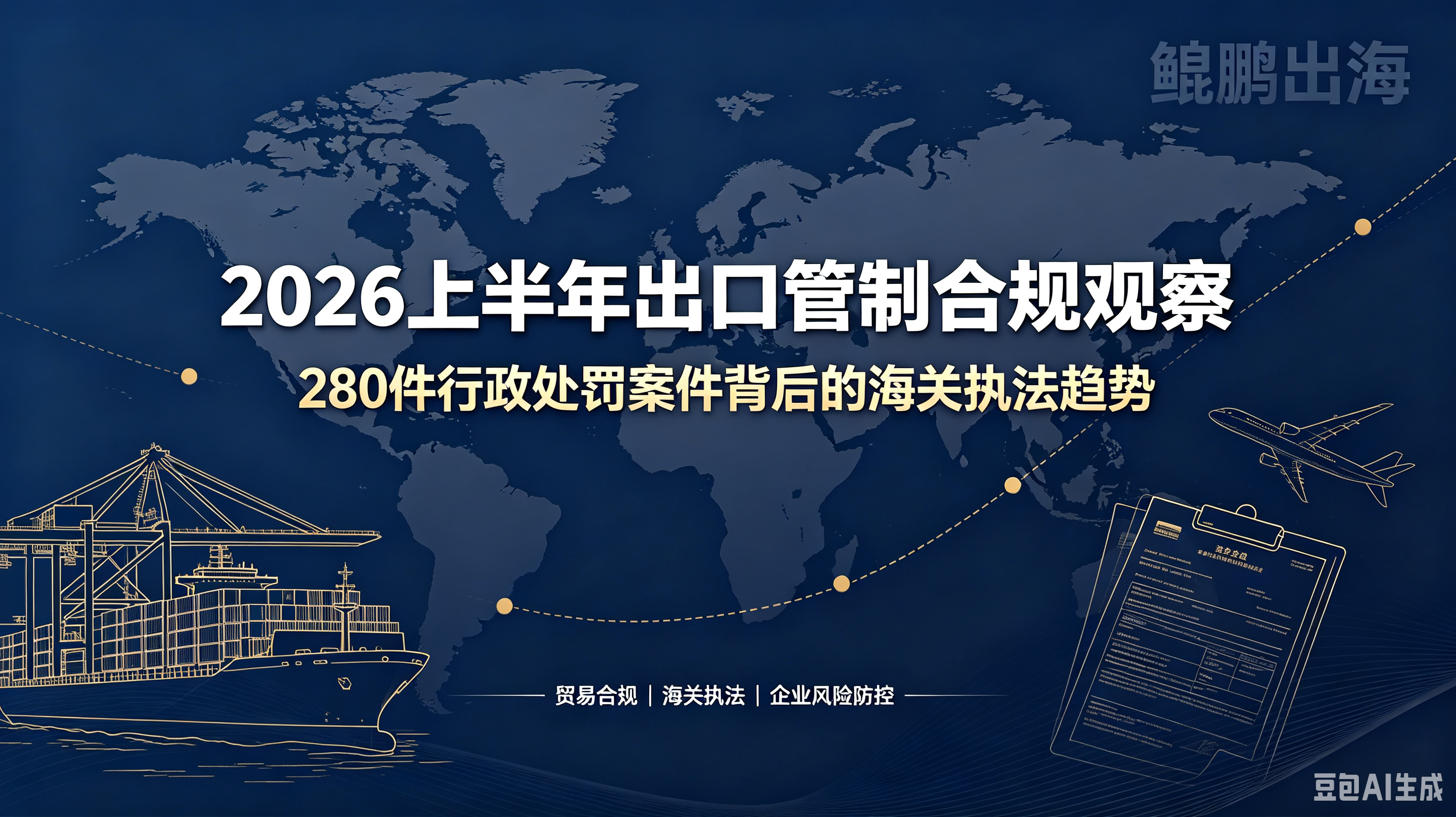 2026年上半年全国海关出口管制处罚超280件，具体案件分析（上篇）