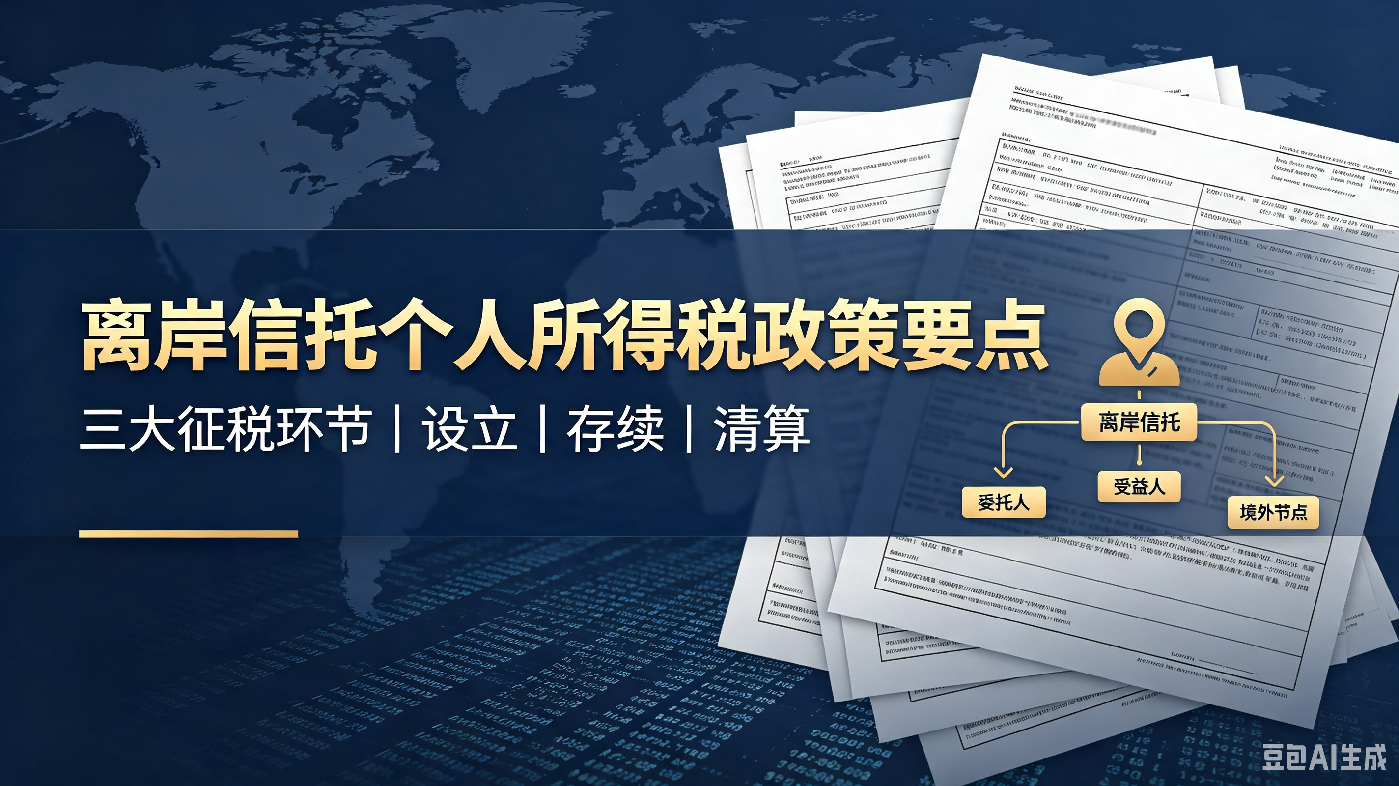 离岸信托个人所得税最新公告的解读及注意事项