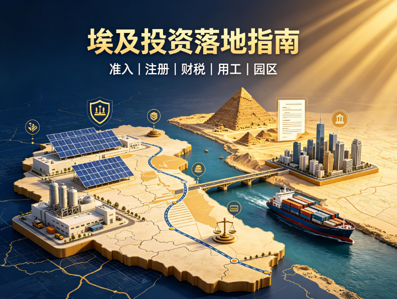 埃及投资全流程指南：准入规则、公司设立、财税外汇、用工与园区落地实操