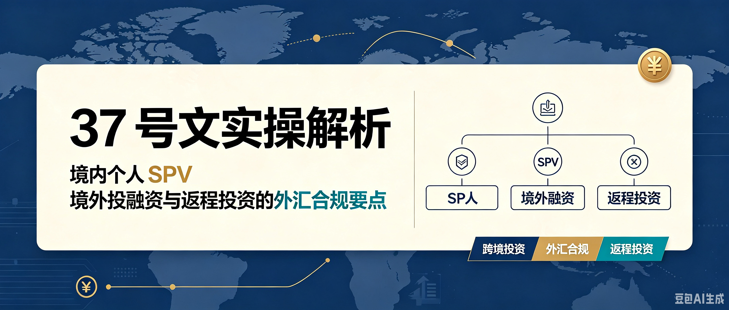 37 号文实操解析：境内个人 SPV 境外投融资与返程投资的外汇合规要点